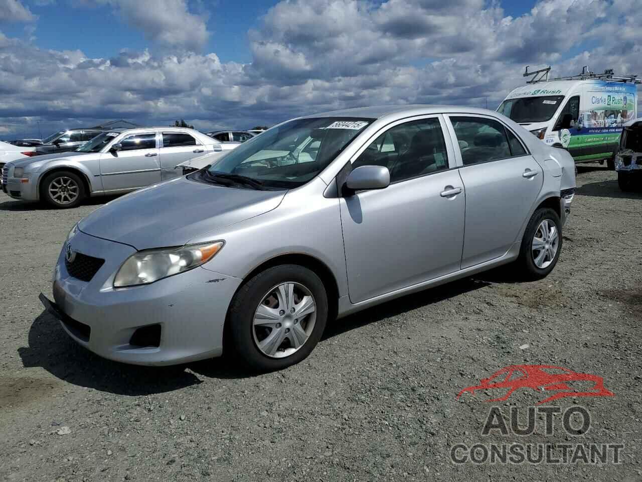 TOYOTA COROLLA 2009 - 1NXBU40E99Z156040