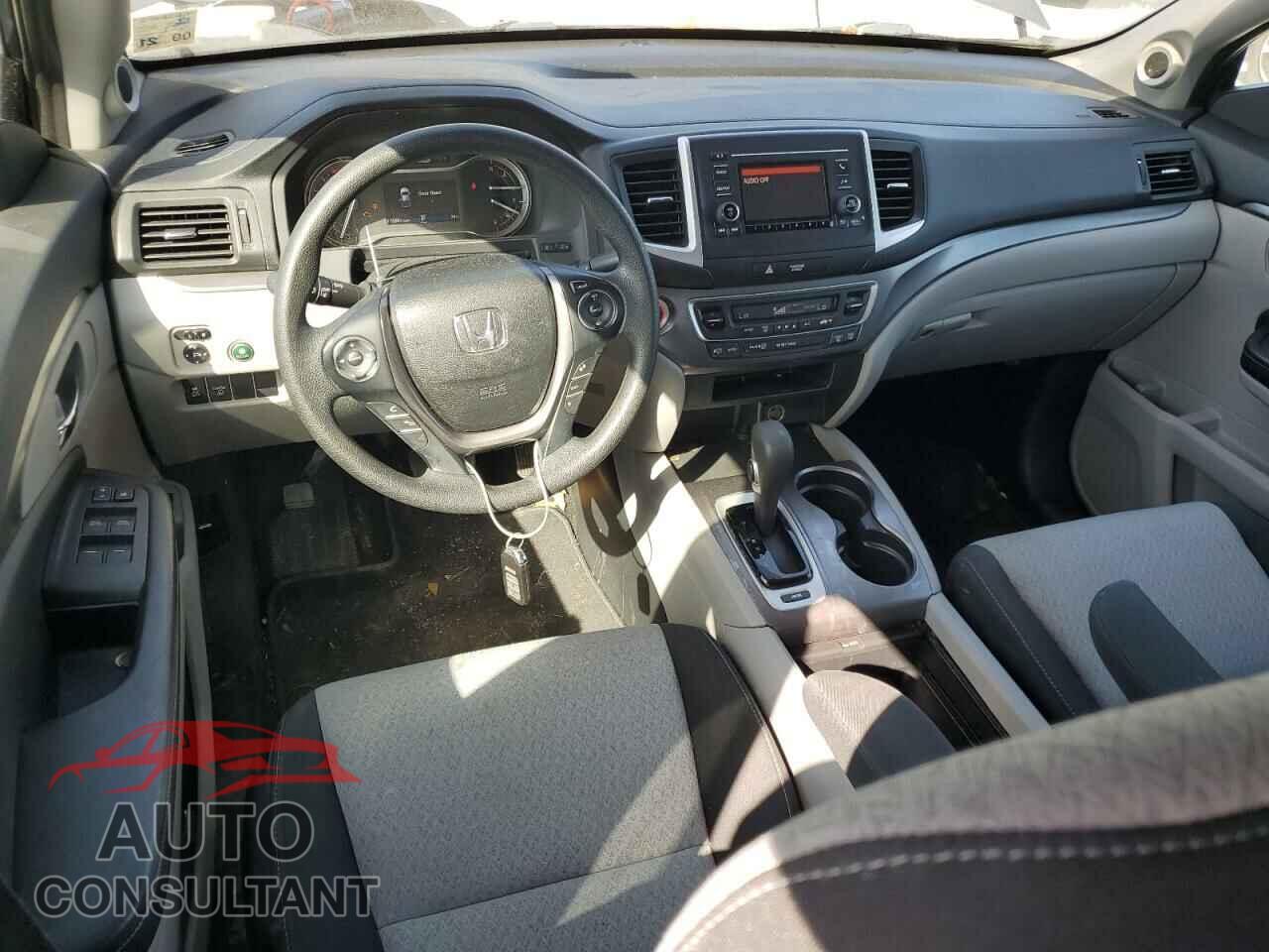 HONDA RIDGELINE 2017 - 5FPYK2F40HB002709