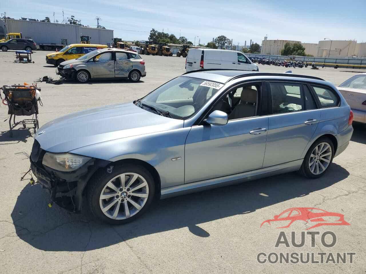 BMW 3 SERIES 2012 - WBAUT9C55CA192273