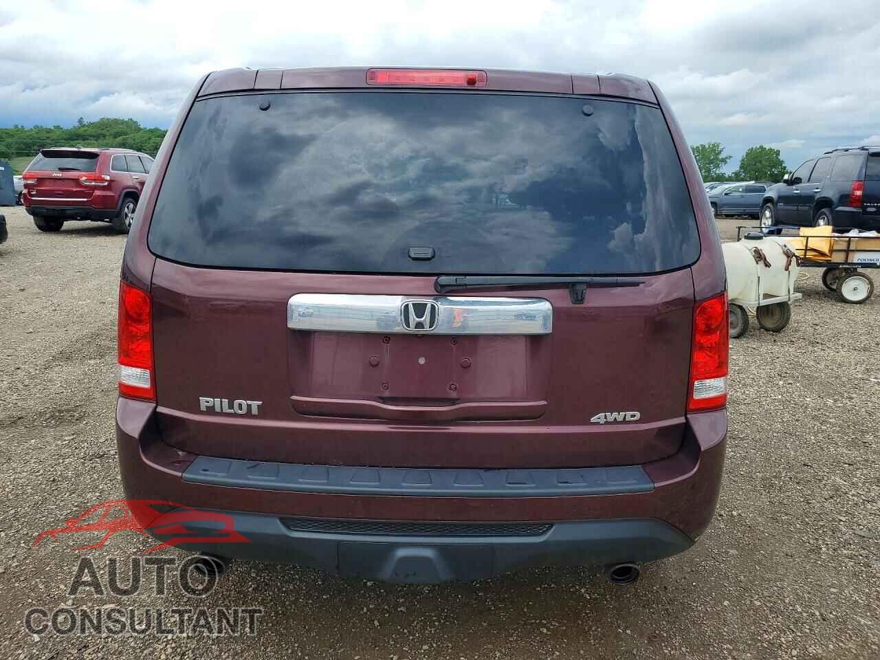 HONDA PILOT 2012 - 5FNYF4H51CB076213
