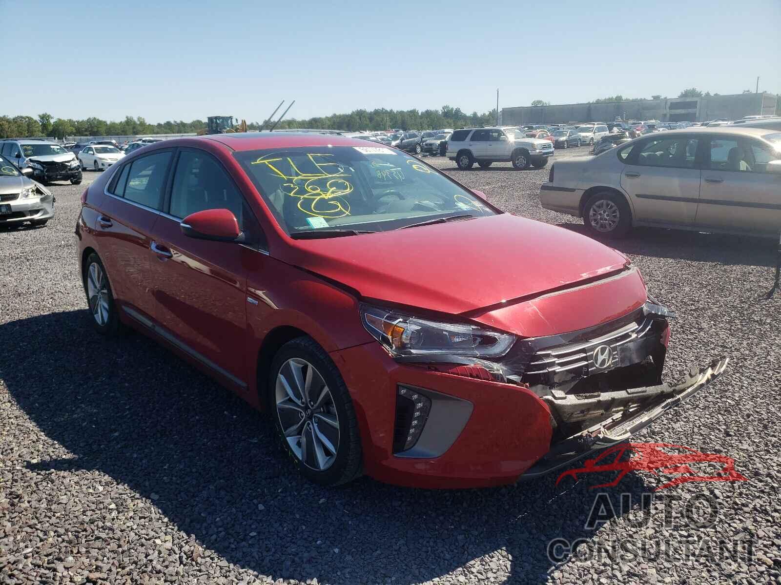 HYUNDAI IONIQ 2019 - KMHC85LC1KU111530