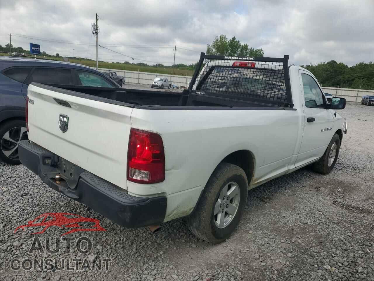 DODGE RAM 1500 2012 - 3C6JD6DK0CG128253