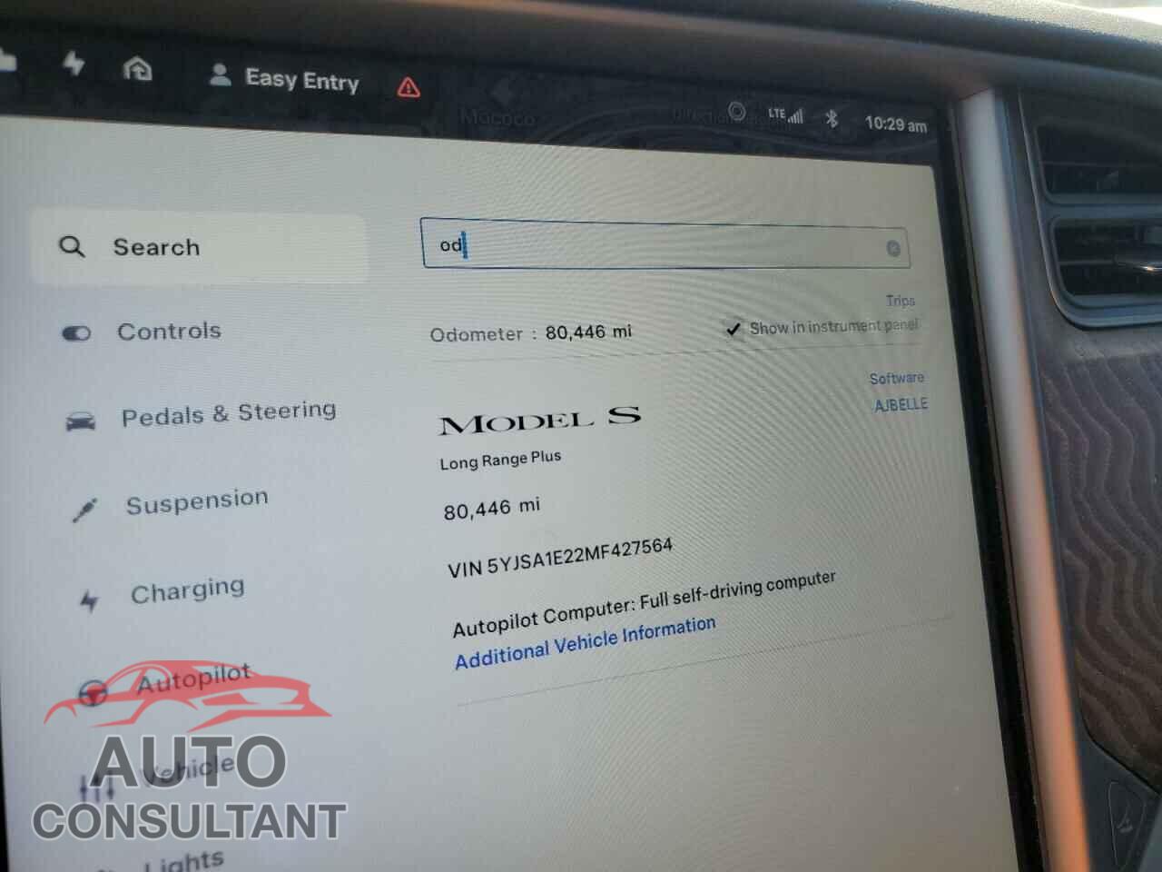 TESLA MODEL S 2021 - 5YJSA1E22MF427564