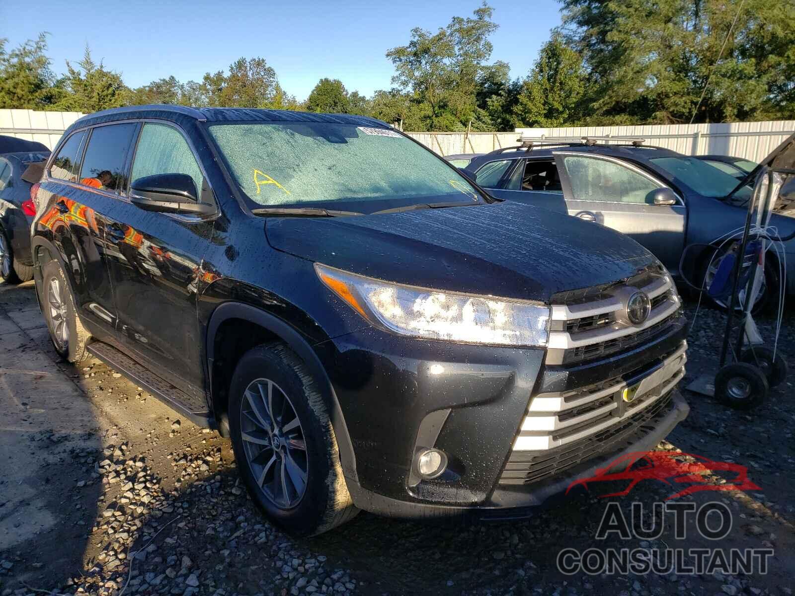 TOYOTA HIGHLANDER 2018 - 5TDJZRFH2JS907049
