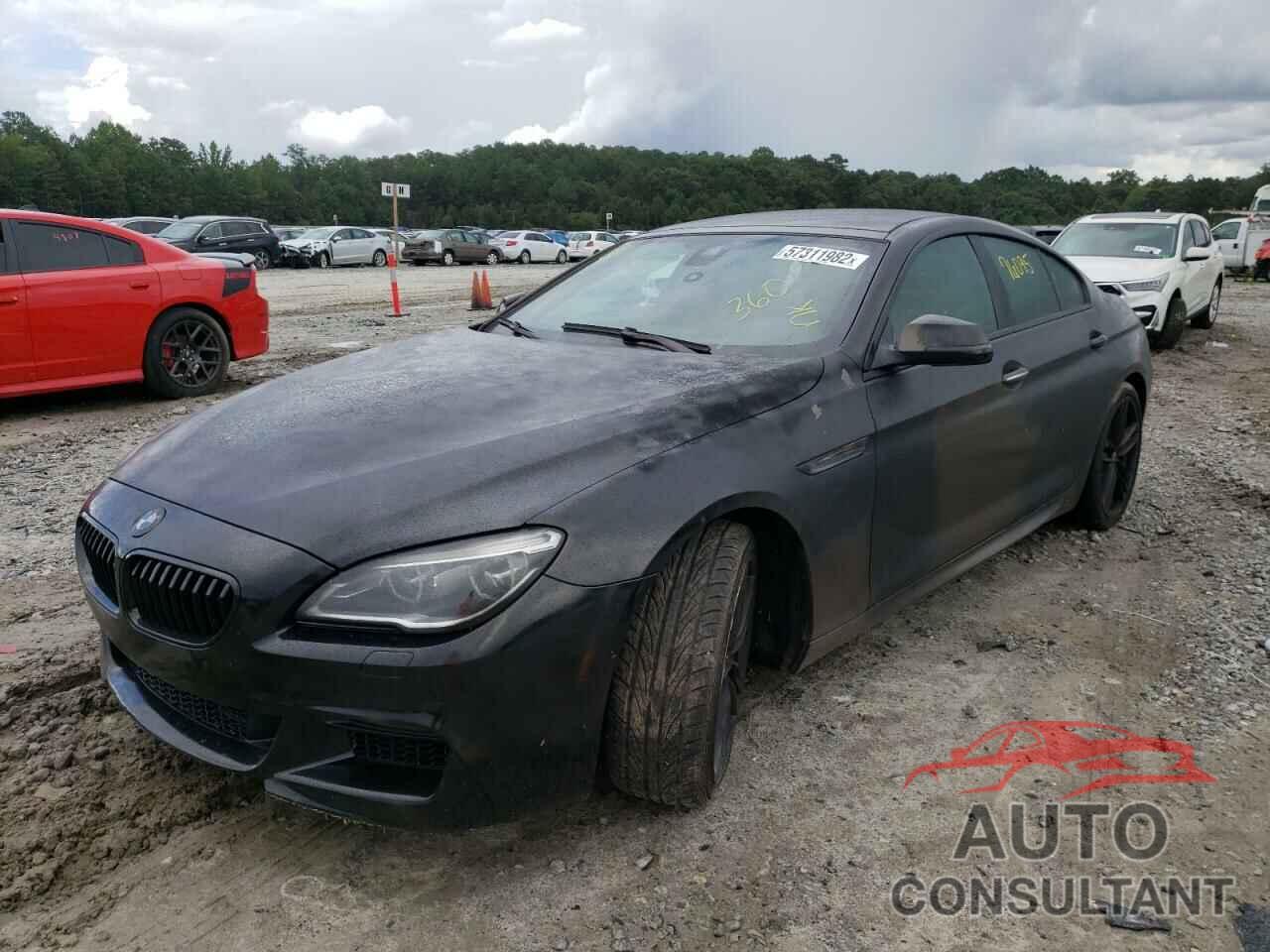 BMW 6 SERIES 2016 - WBA6D4C54GD977431