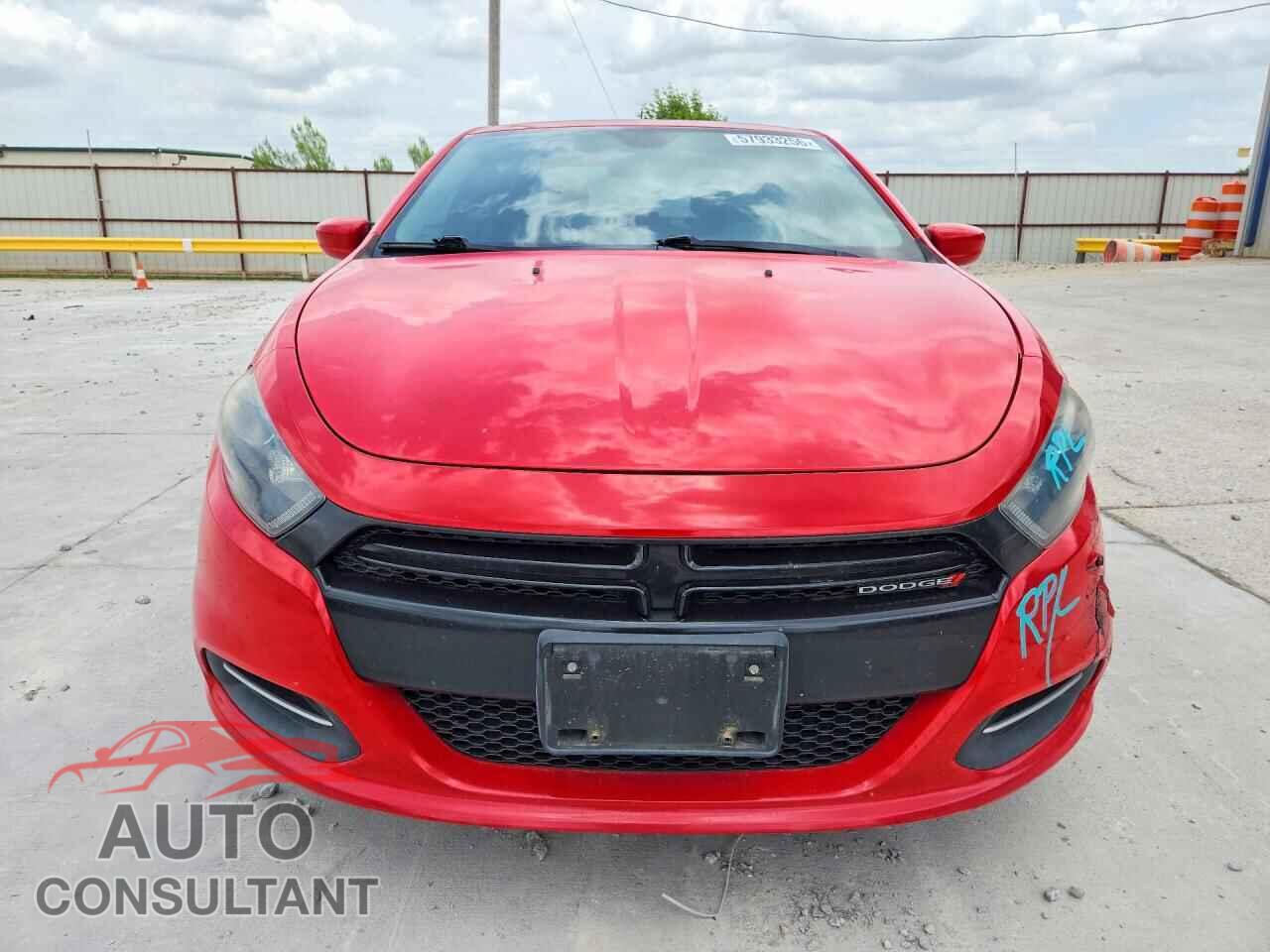 DODGE DART 2016 - 1C3CDFAA4GD767420