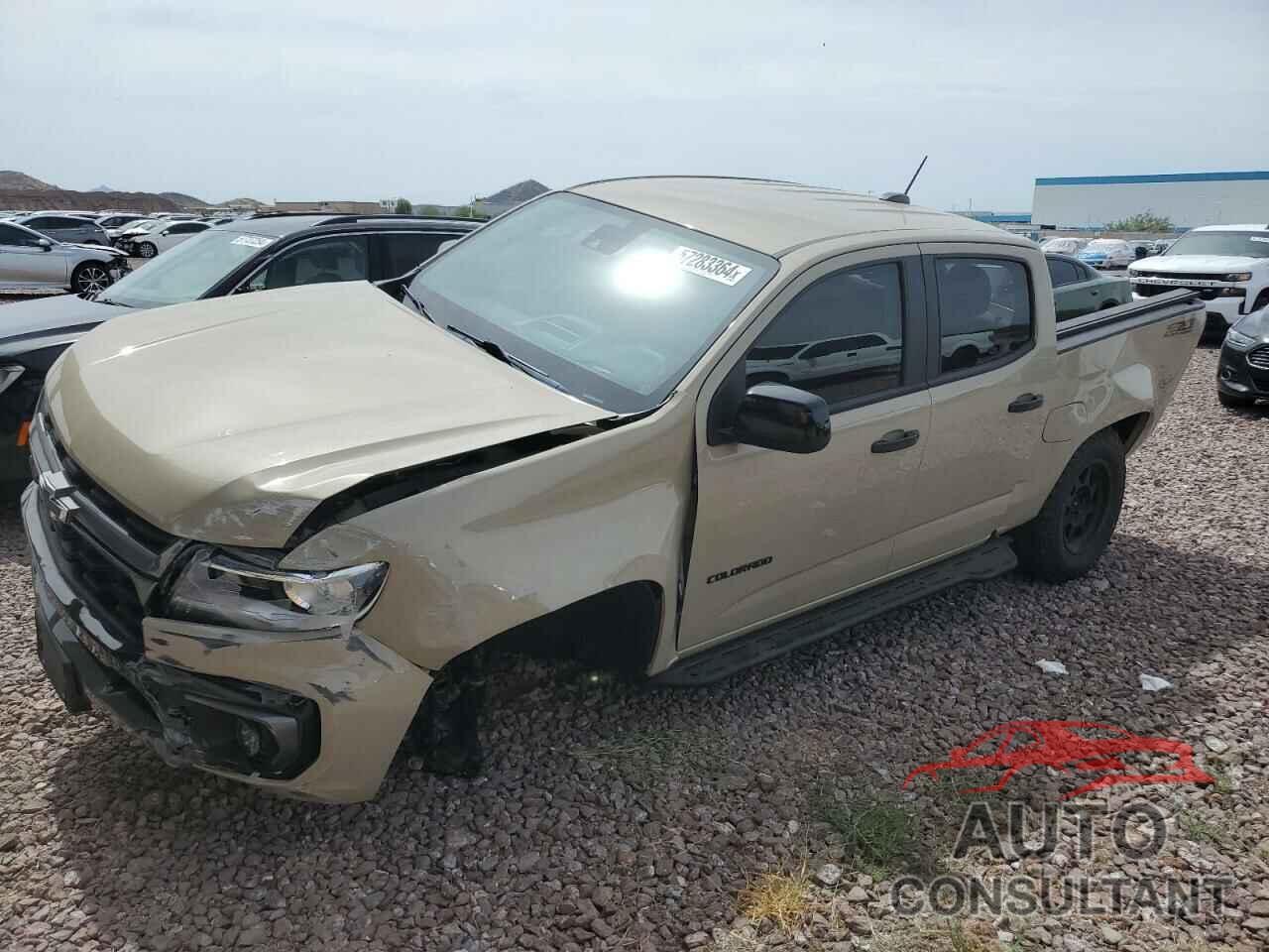 CHEVROLET COLORADO 2021 - 1GCGTDEN8M1276170