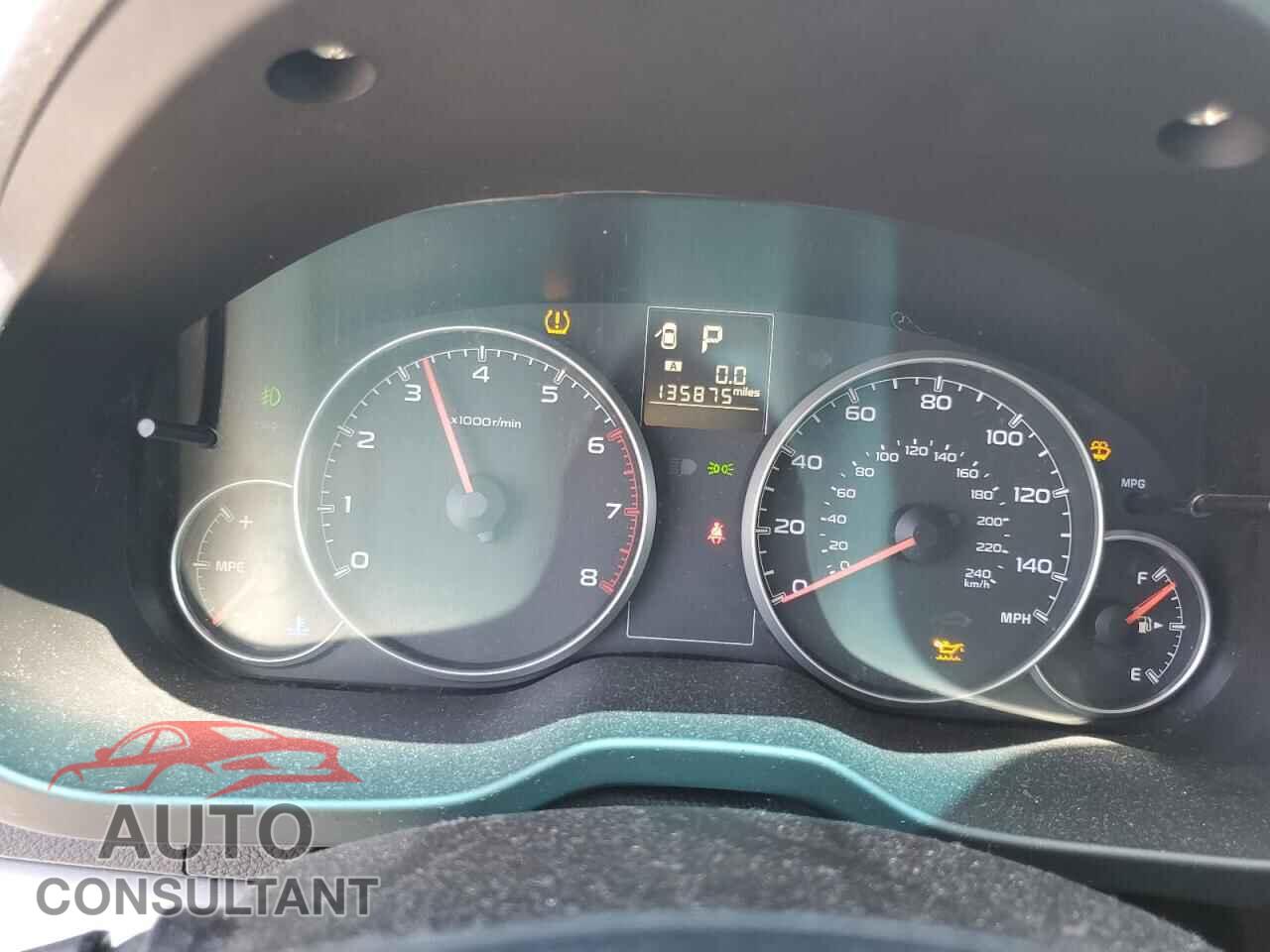 SUBARU OUTBACK 2013 - 4S4BRBCC6D3321301