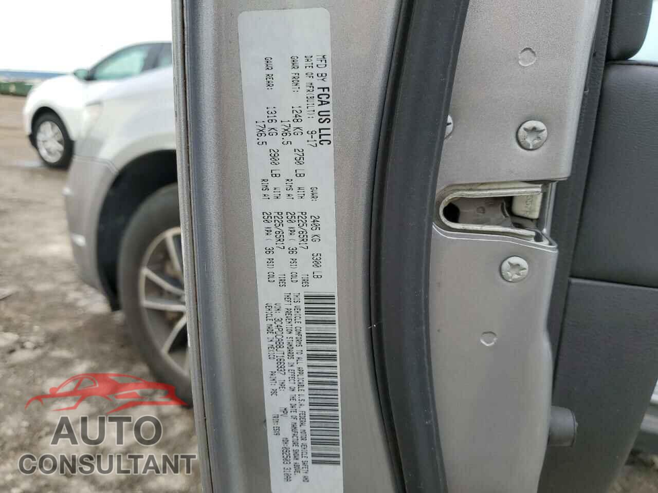 DODGE JOURNEY 2018 - 3C4PDCAB8JT166937
