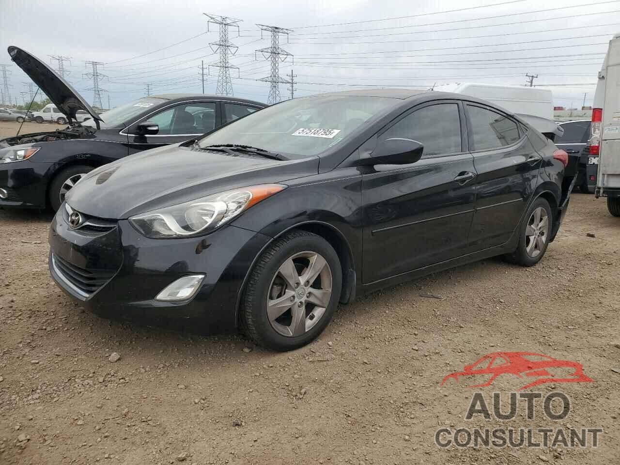 HYUNDAI ELANTRA 2013 - KMHDH4AE1DU622354