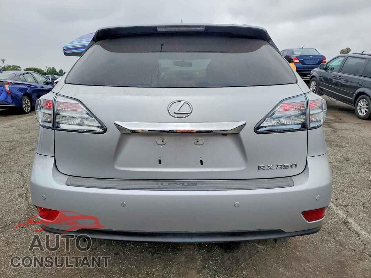 LEXUS RX350 2012 - 2T2BK1BA7CC143323