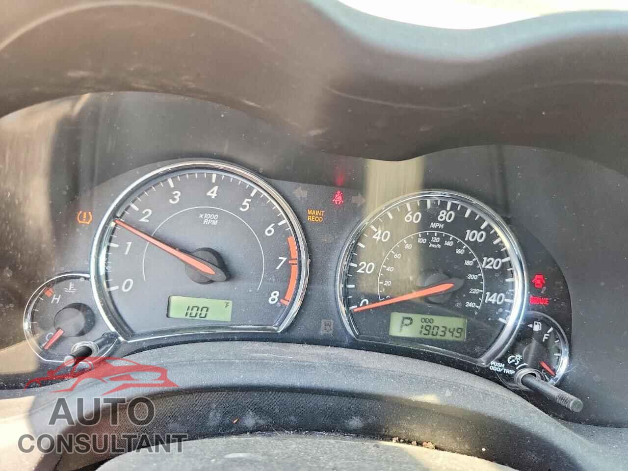 TOYOTA COROLLA 2011 - 2T1BU4EEXBC602776