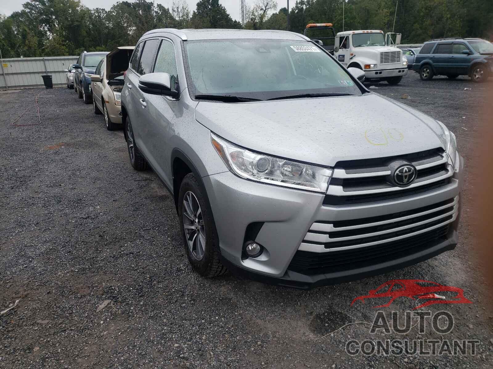 TOYOTA HIGHLANDER 2019 - 5TDJZRFH1KS934406
