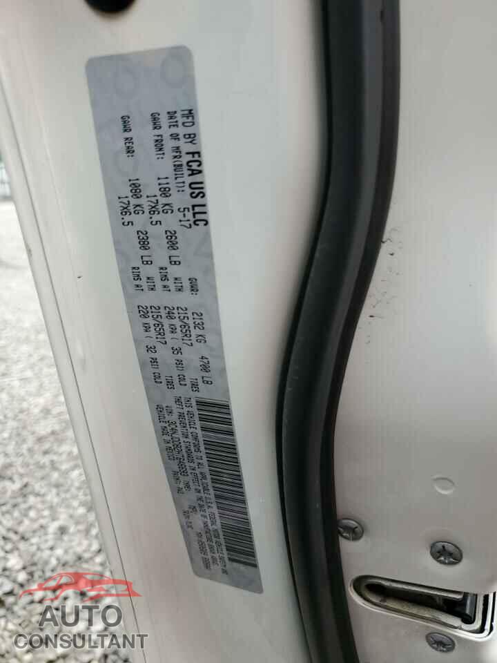 JEEP COMPASS 2017 - 3C4NJDDB2HT646693
