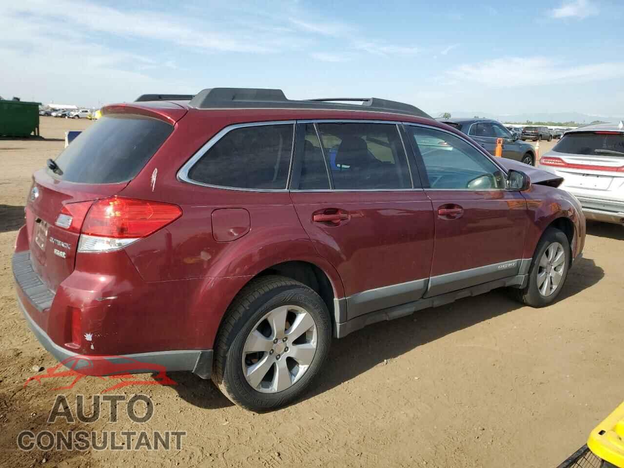 SUBARU OUTBACK 2012 - 4S4BRBCC1C3226532