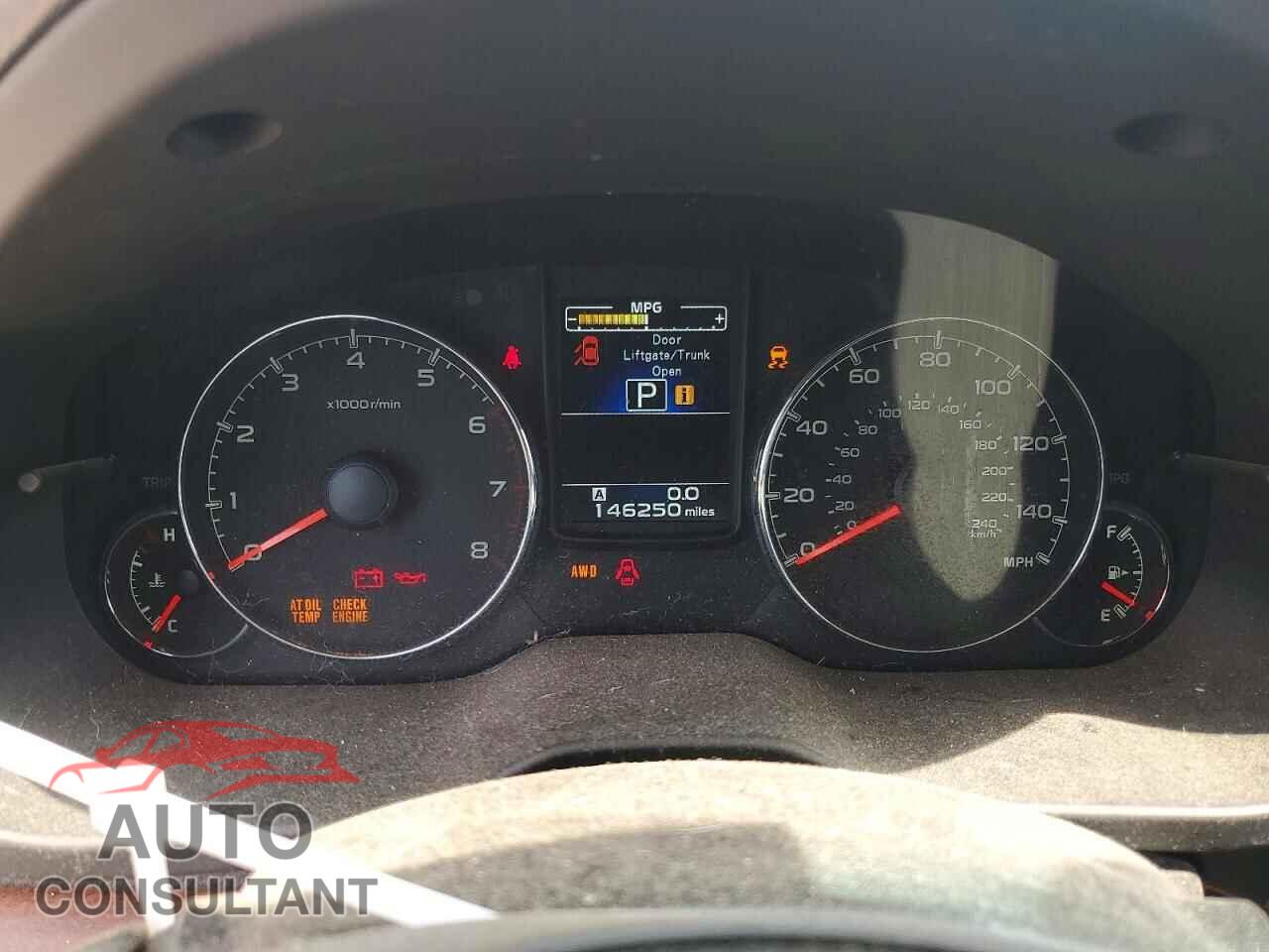 SUBARU OUTBACK 2013 - 4S4BRBLC1D3307600