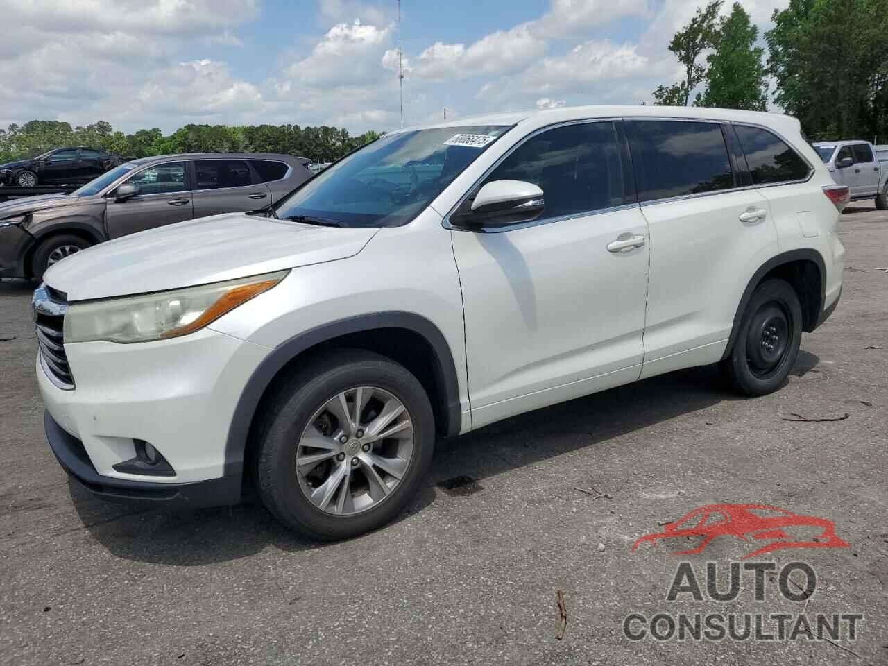 TOYOTA HIGHLANDER 2015 - 5TDZKRFH6FS088643