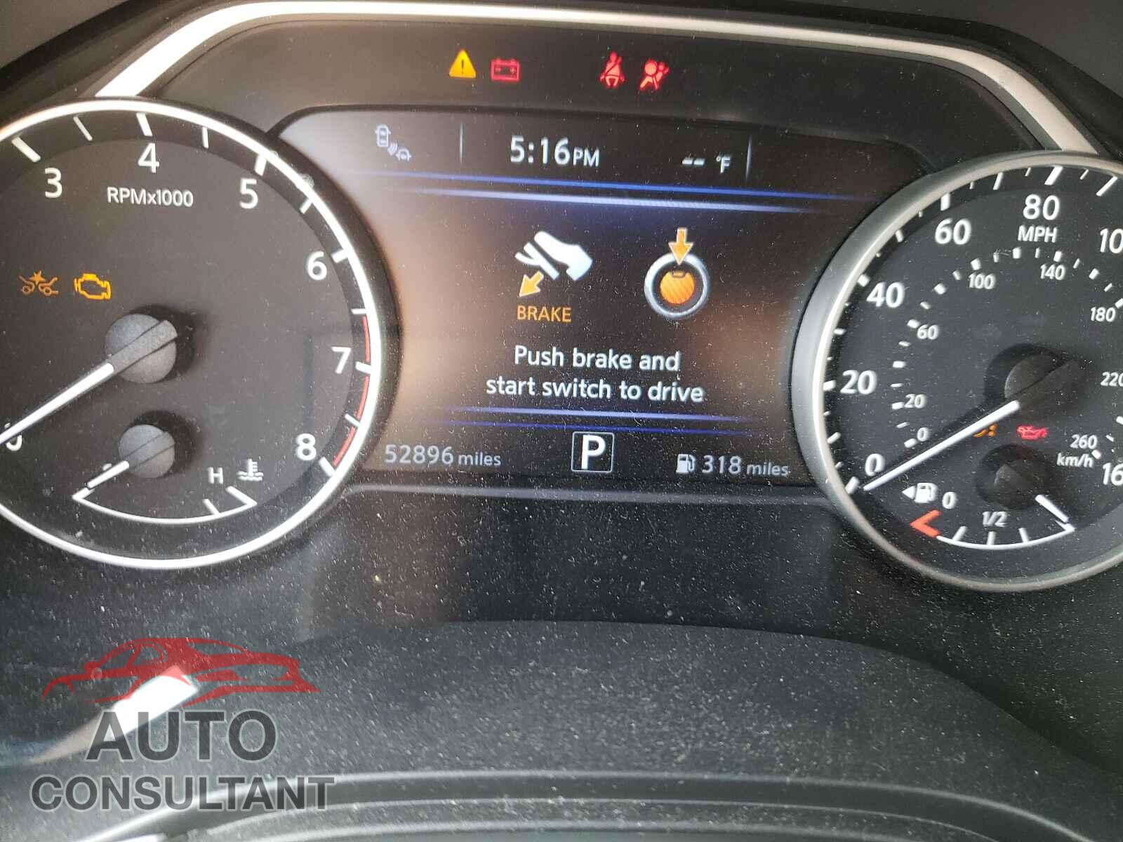 NISSAN MAXIMA 2017 - 1N4AA6AP9HC452142