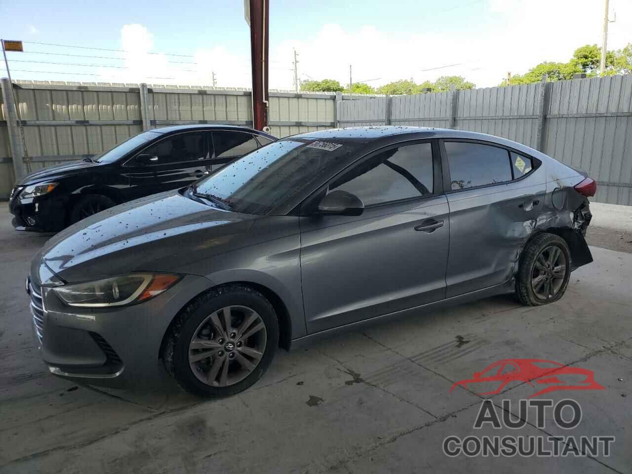 HYUNDAI ELANTRA 2017 - KMHD84LF1HU151799