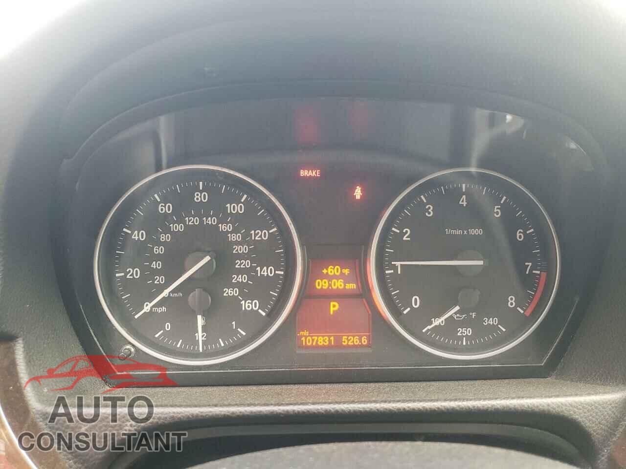 BMW 3 SERIES 2011 - WBAKF5C55BE656046