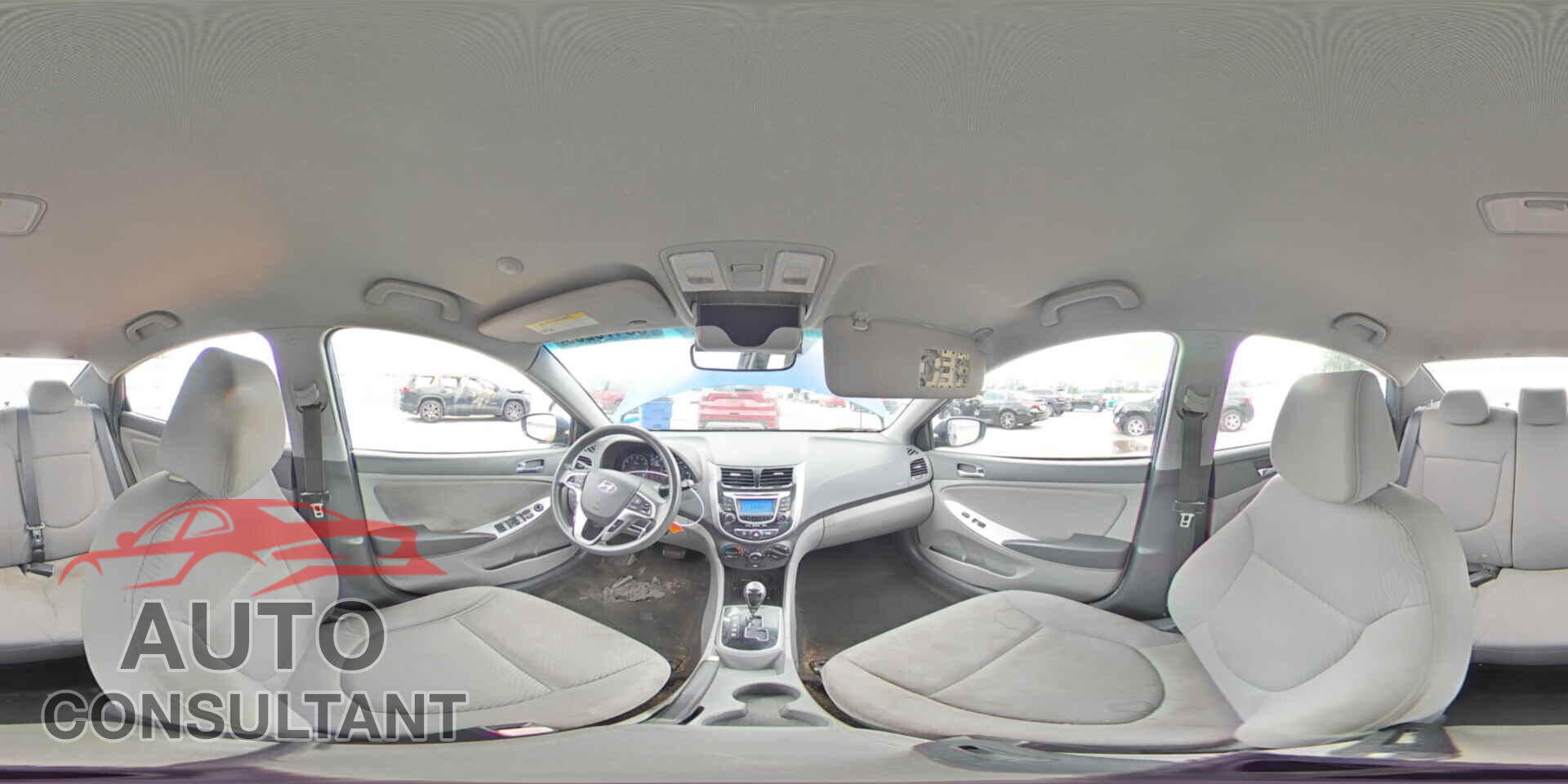 HYUNDAI ACCENT 2012 - KMHCU4AE9CU167663