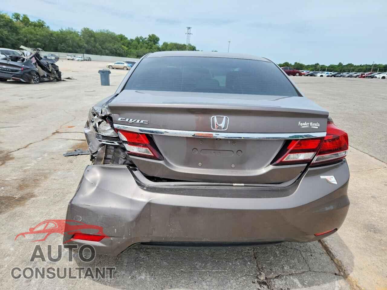 HONDA CIVIC 2013 - 2HGFB2F54DH587647
