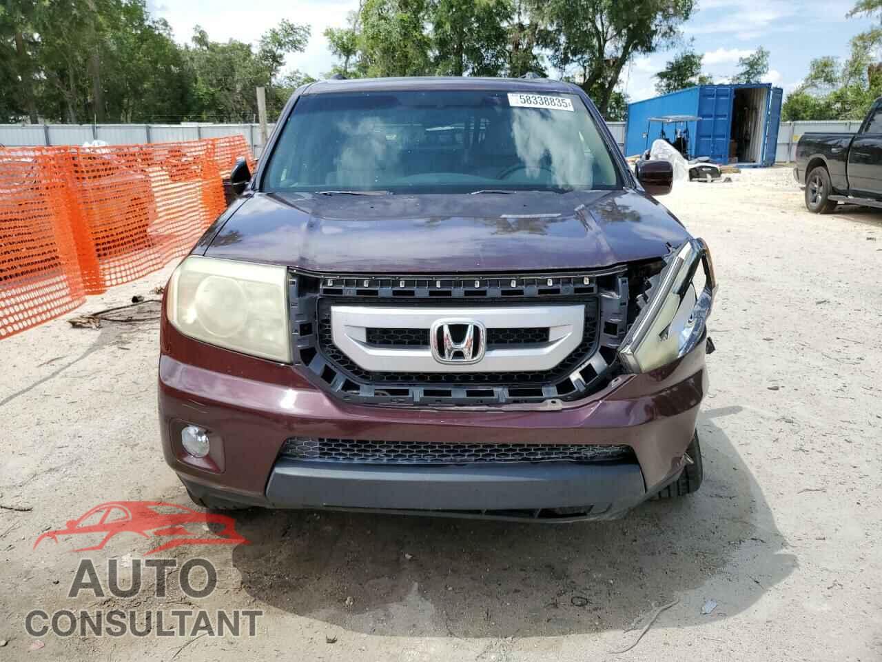 HONDA PILOT 2011 - 5FNYF3H47BB033415