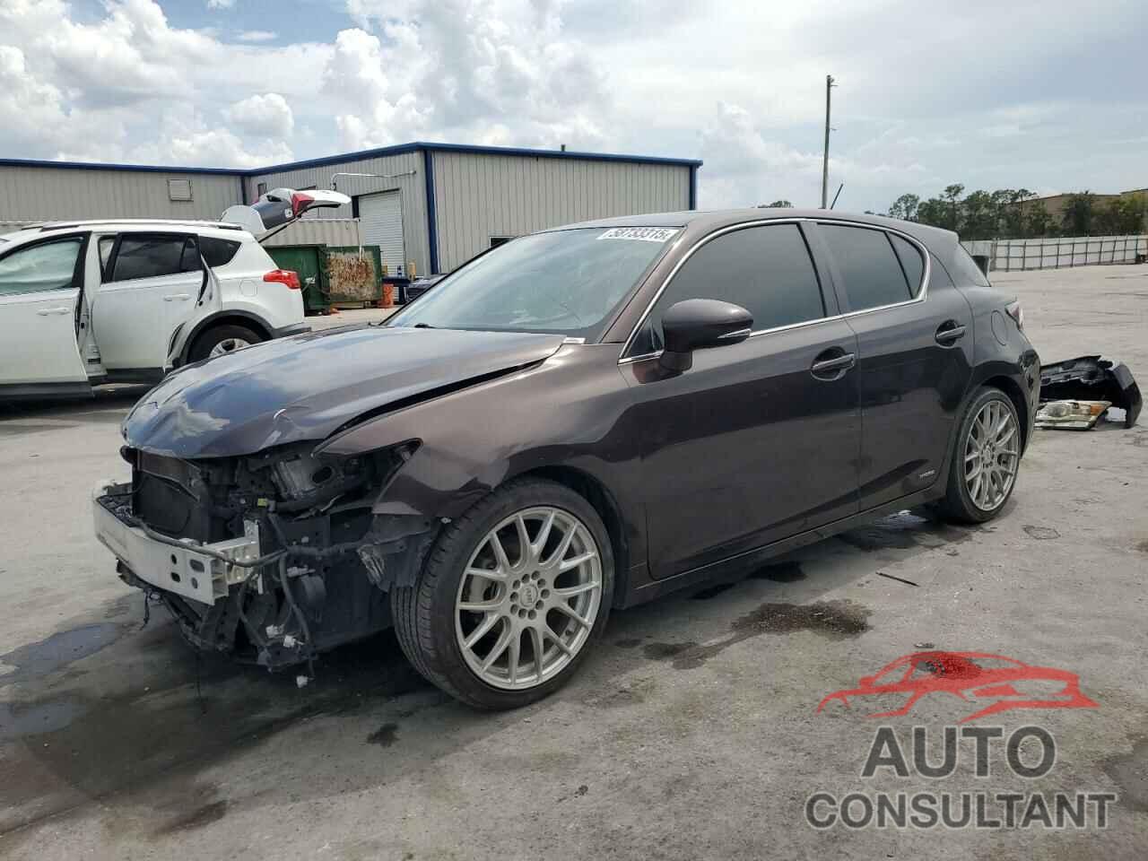 LEXUS CT 200 2012 - JTHKD5BH2C2056140