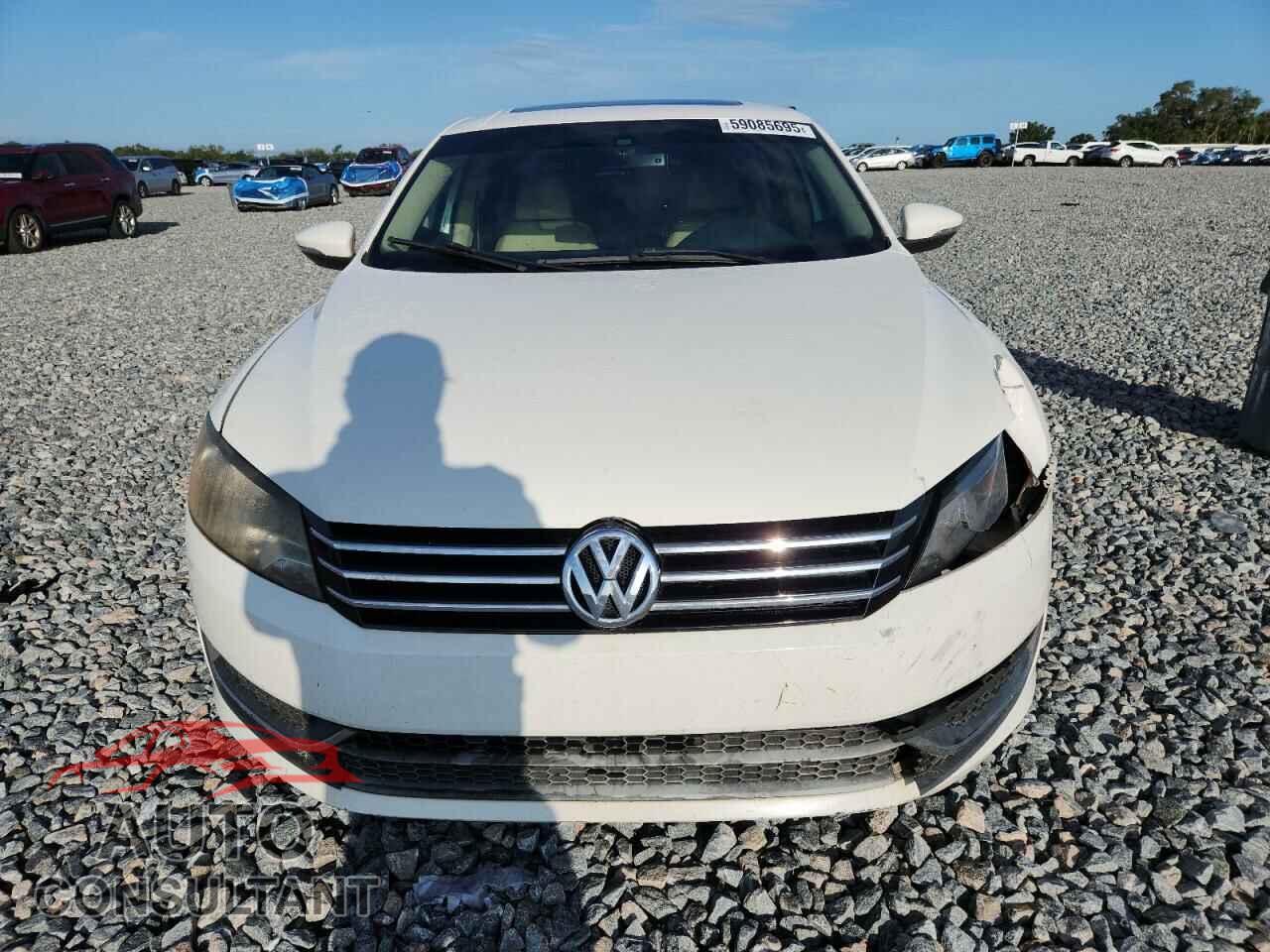 VOLKSWAGEN PASSAT 2012 - 1VWBP7A31CC107404