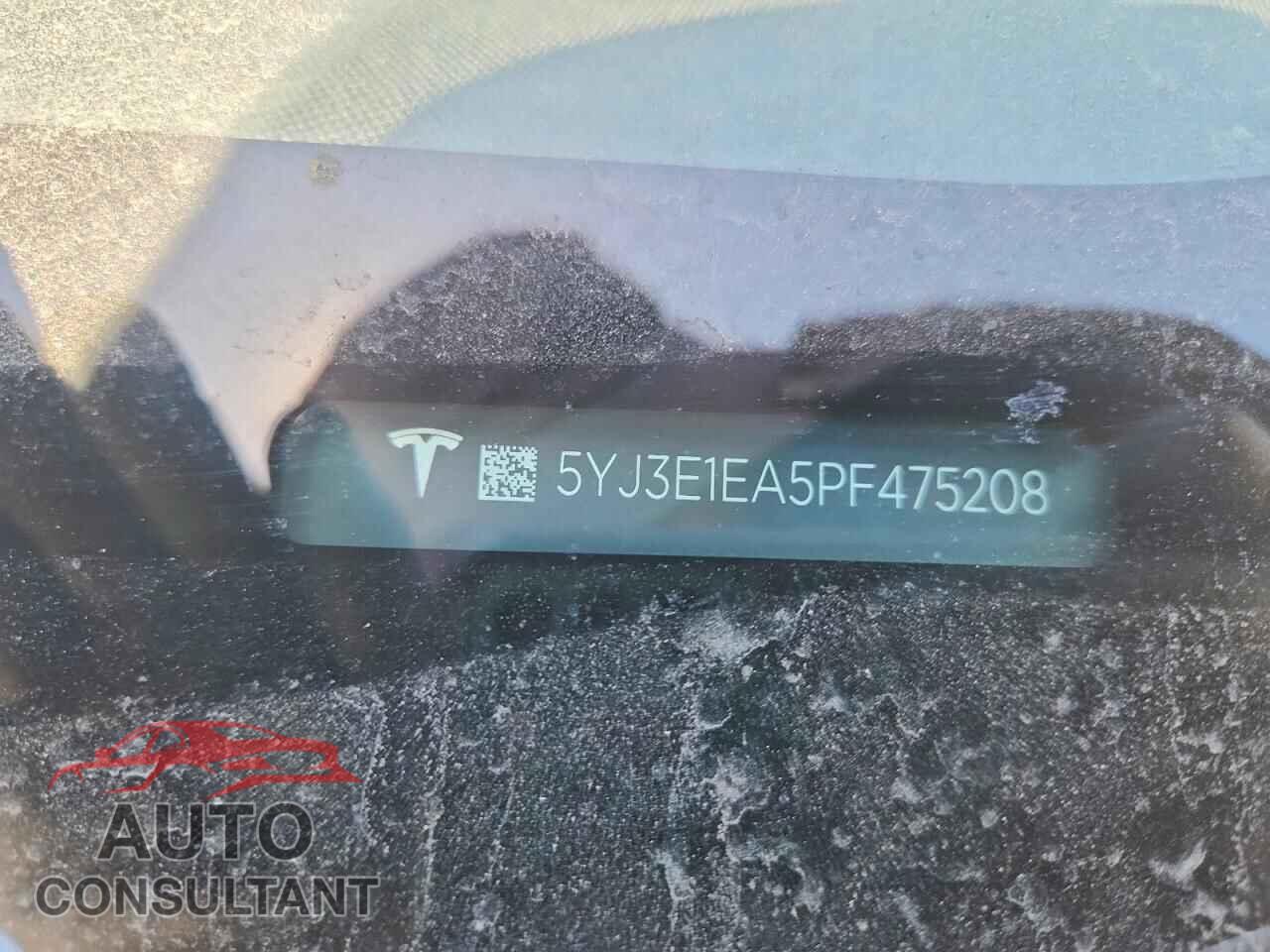 TESLA MODEL 3 2023 - 5YJ3E1EA5PF475208