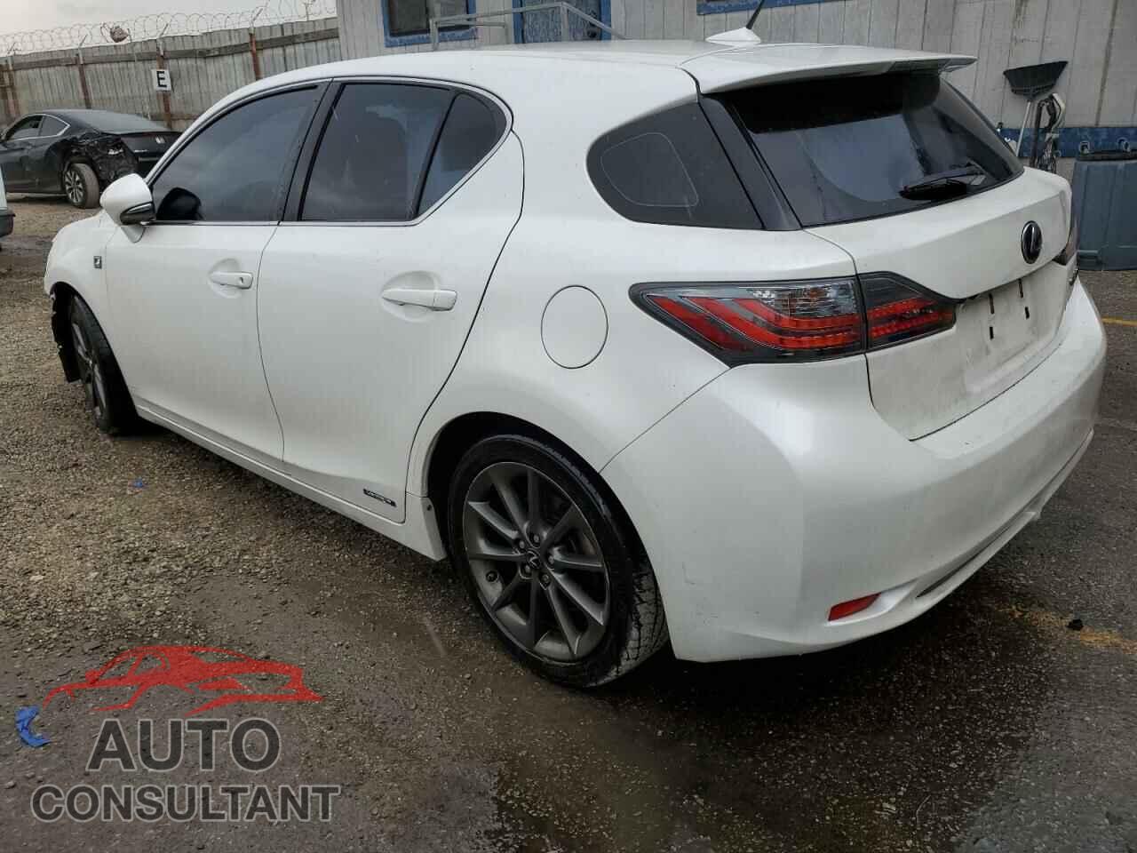 LEXUS CT 200 2012 - JTHKD5BH1C2105392