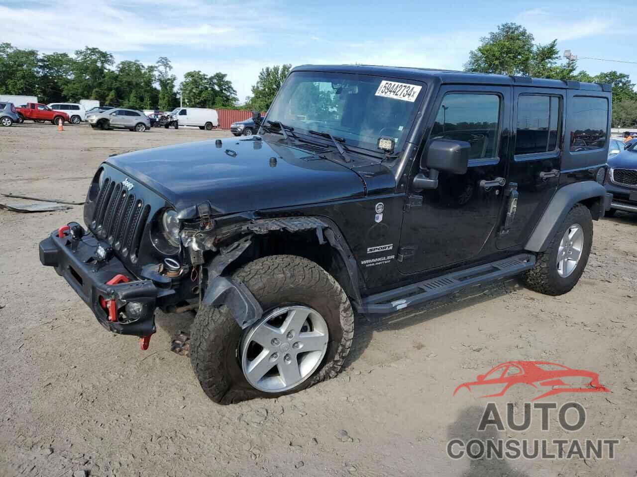 JEEP WRANGLER 2017 - 1C4BJWDG4HL581660