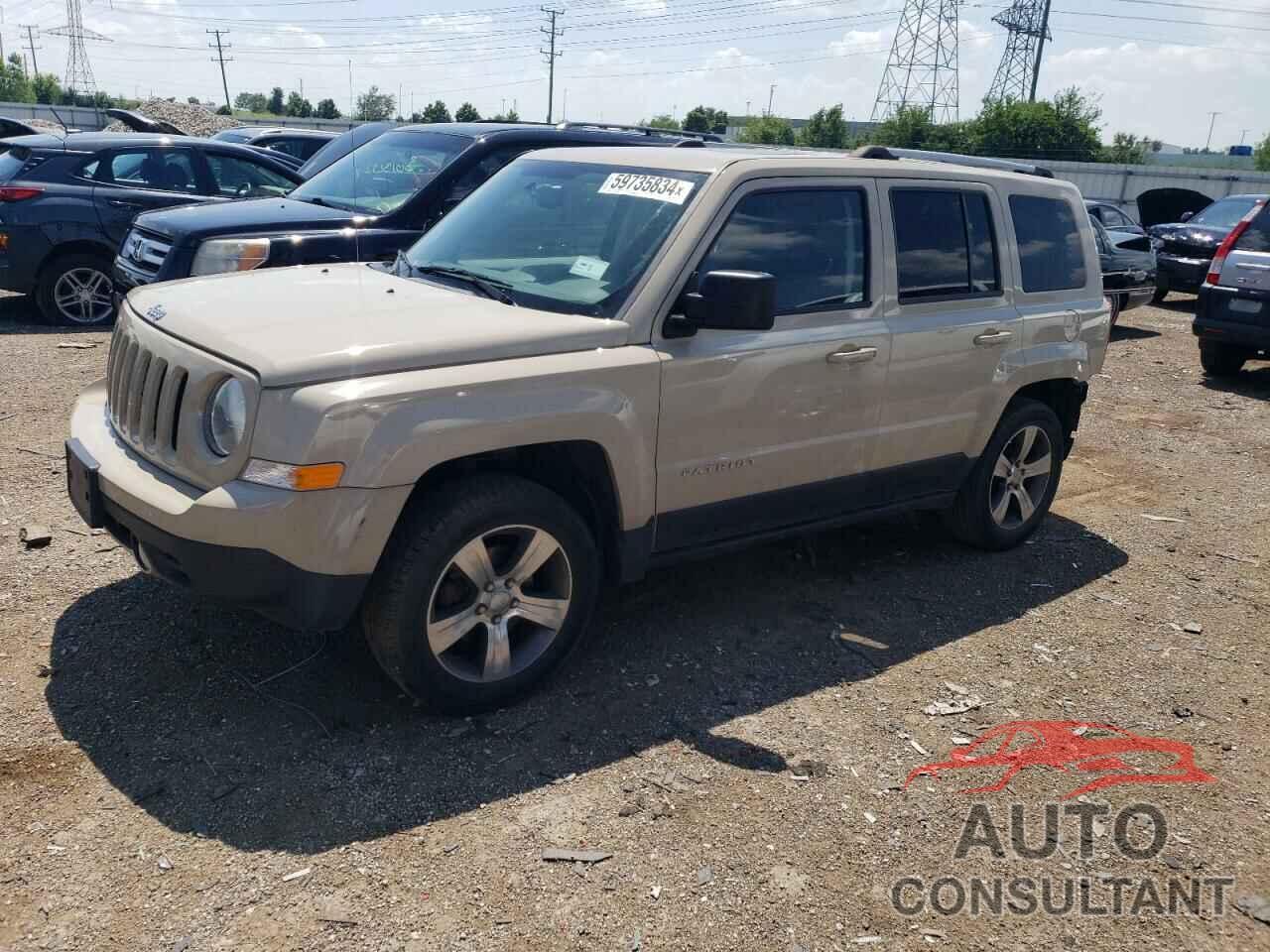 JEEP PATRIOT 2017 - 1C4NJRFB1HD137324