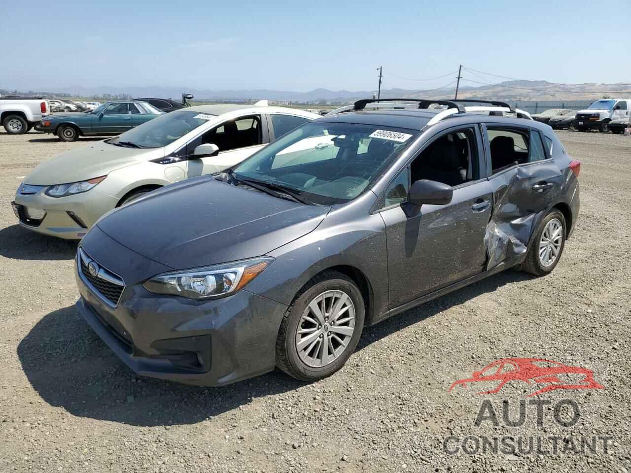 SUBARU IMPREZA 2018 - 4S3GTAD68J3719832