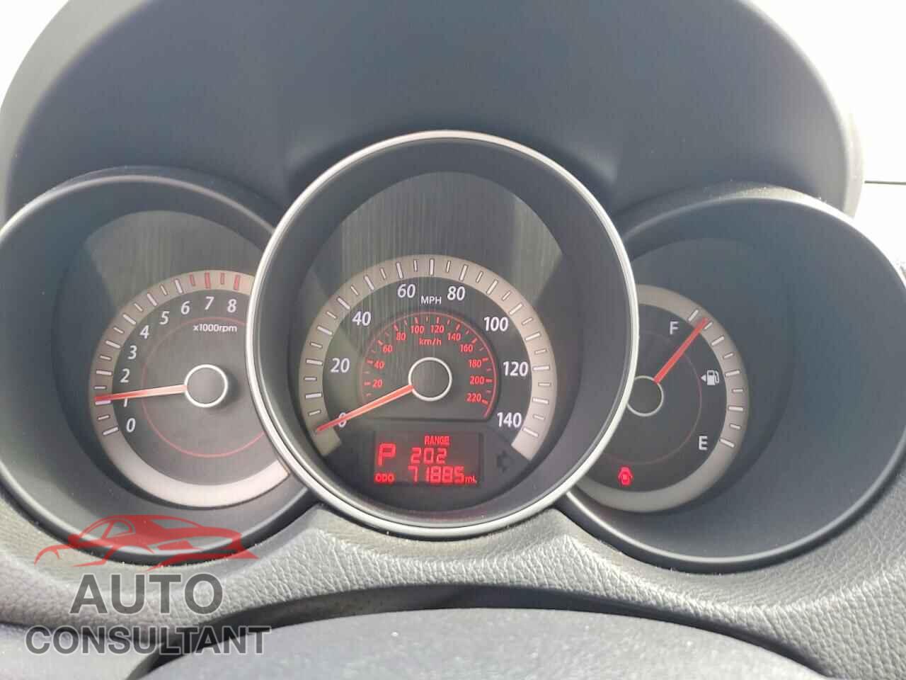 KIA FORTE 2012 - KNAFU4A27C5532341