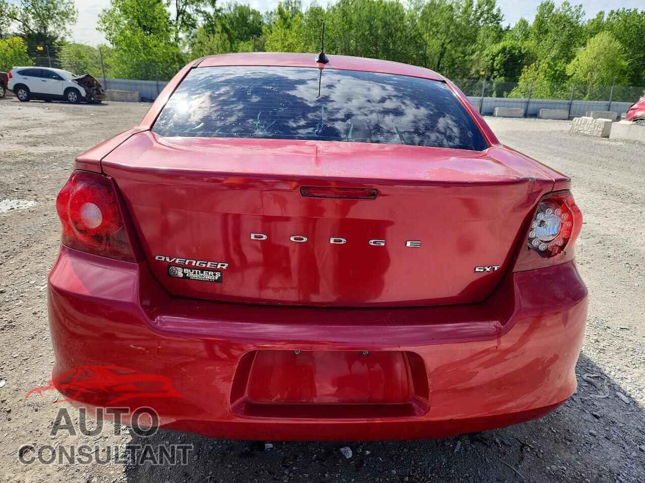 DODGE AVENGER 2013 - 1C3CDZCB7DN663758