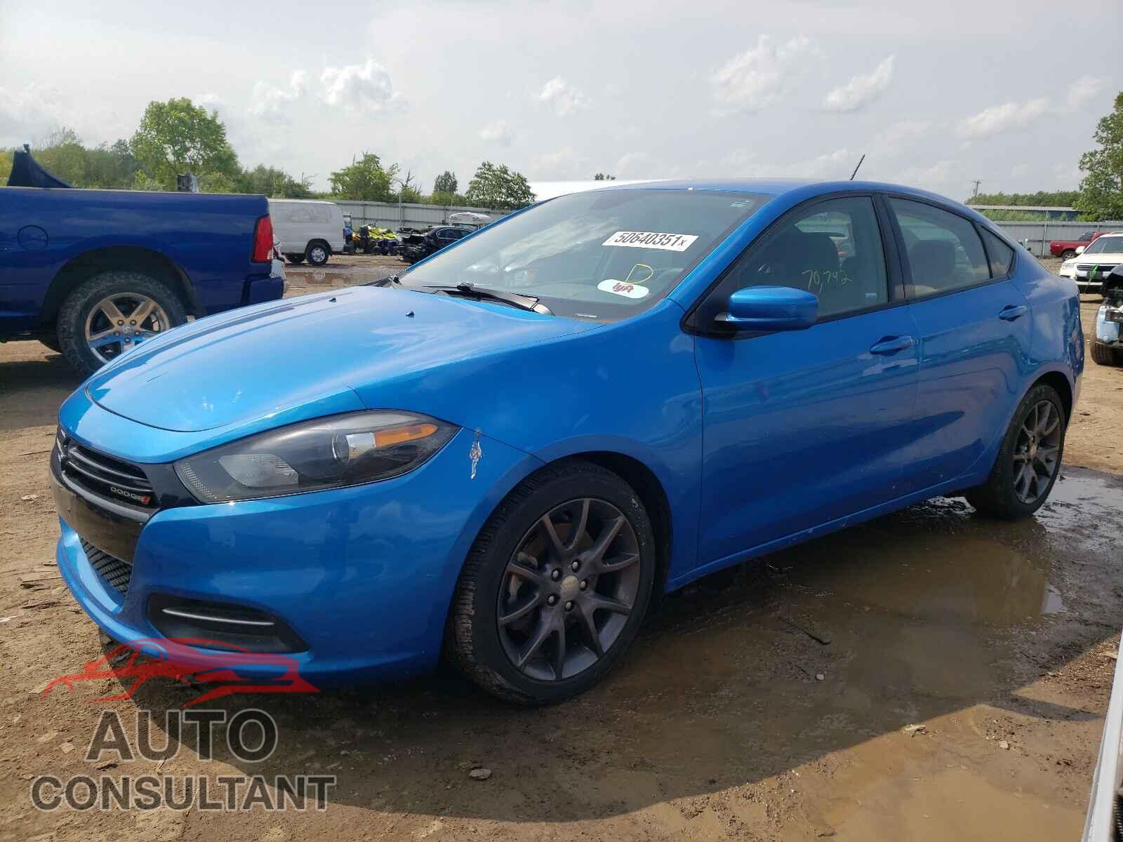 DODGE DART 2016 - 1C3CDFAA2GD529811