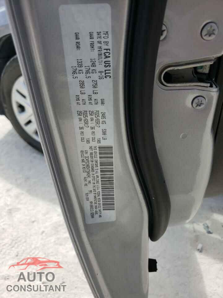 DODGE JOURNEY 2017 - 3C4PDCAB5HT504241