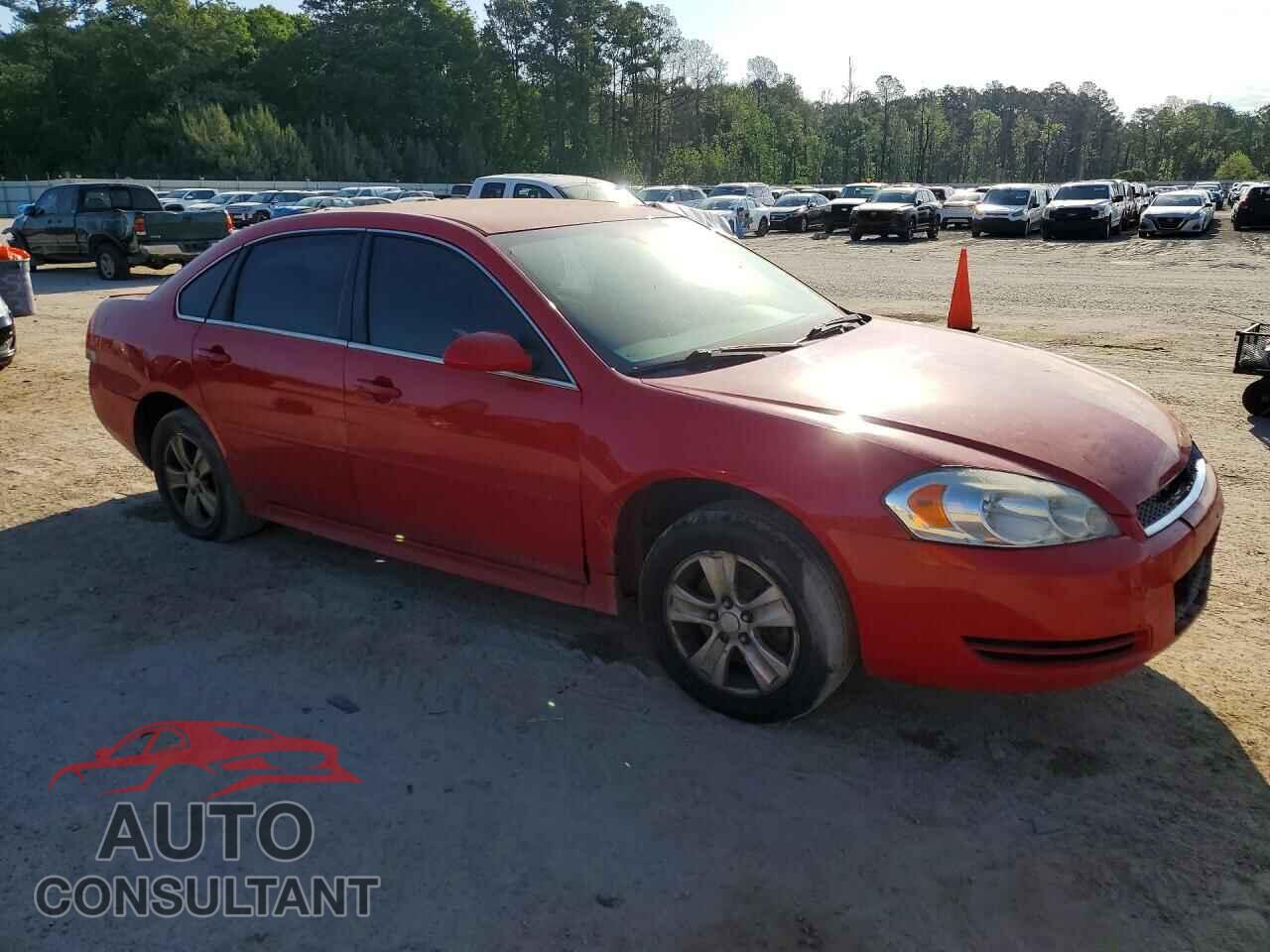 CHEVROLET IMPALA 2012 - 2G1WF5E35C1172504