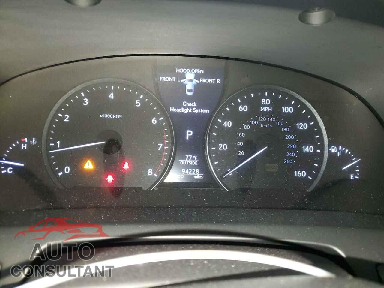 LEXUS LS460 2015 - JTHDL1EF3F5007594