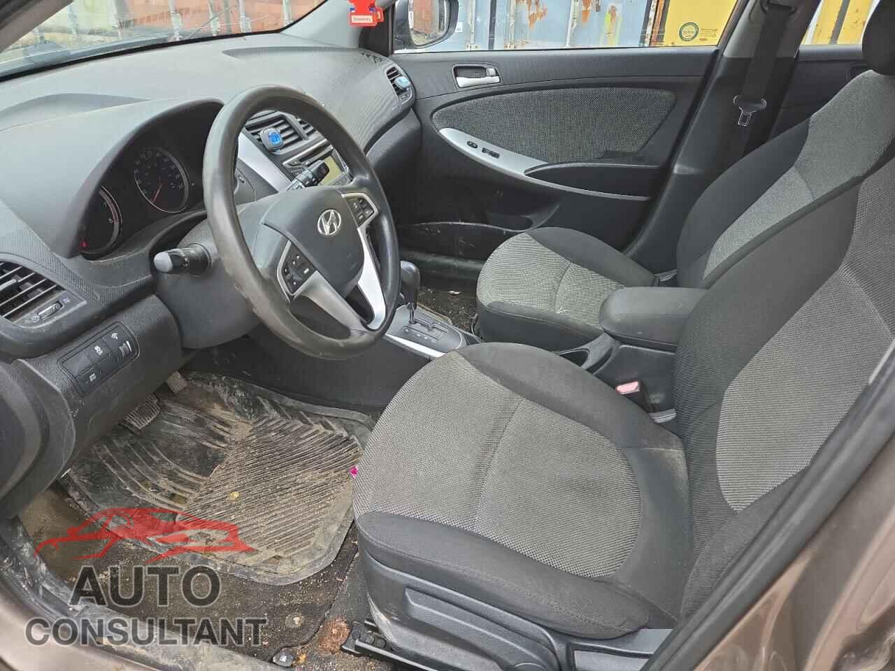 HYUNDAI ACCENT 2012 - KMHCT5AE0CU043659