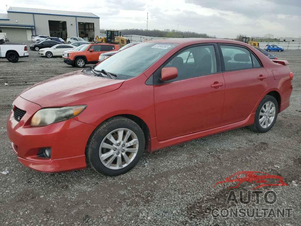 TOYOTA COROLLA 2009 - 2T1BU40EX9C114798
