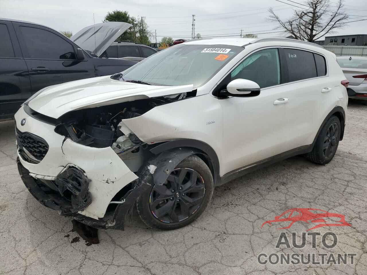 KIA SPORTAGE 2021 - KNDP6CAC0M7917430