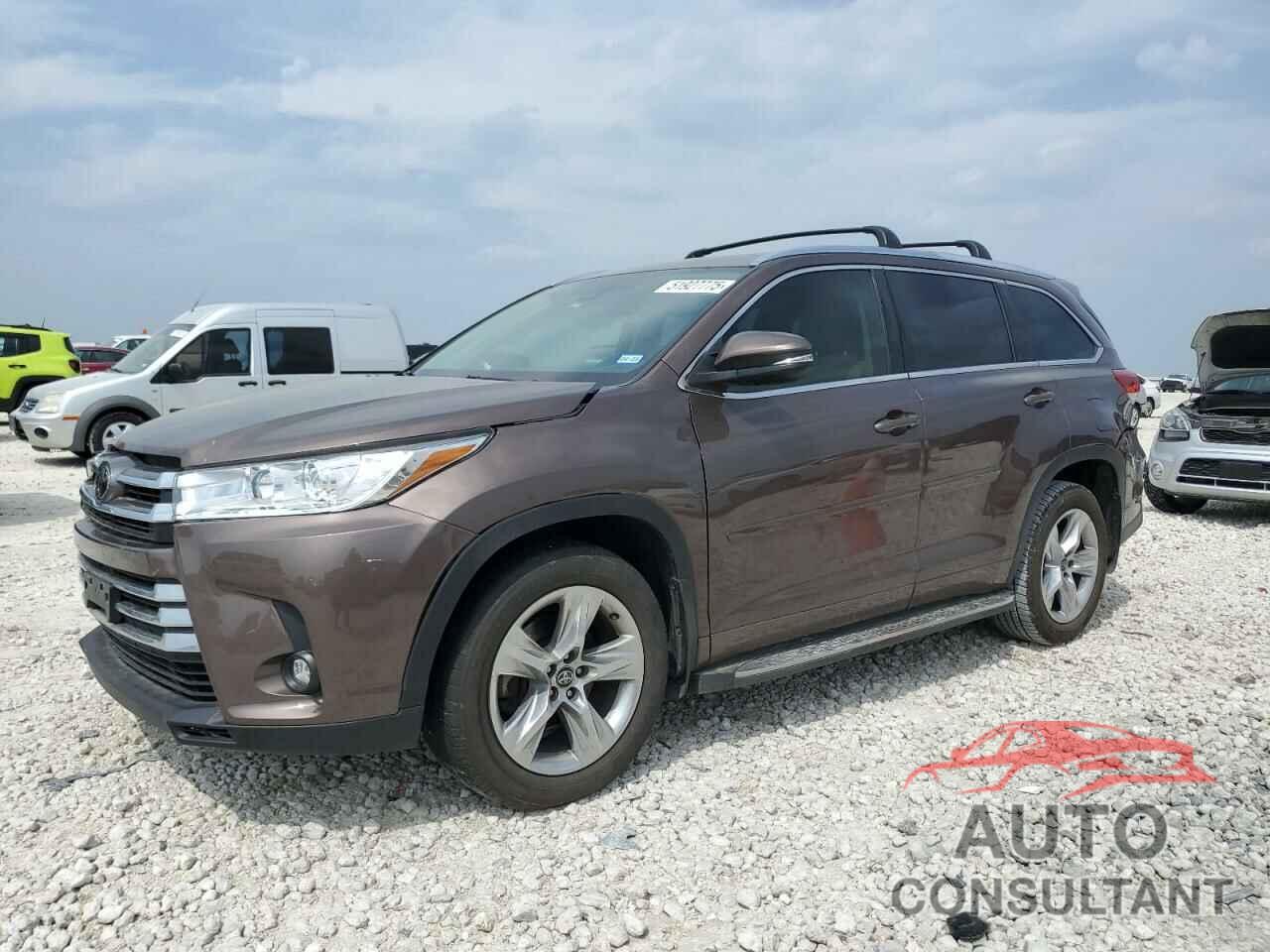 TOYOTA HIGHLANDER 2019 - 5TDYZRFH6KS298306