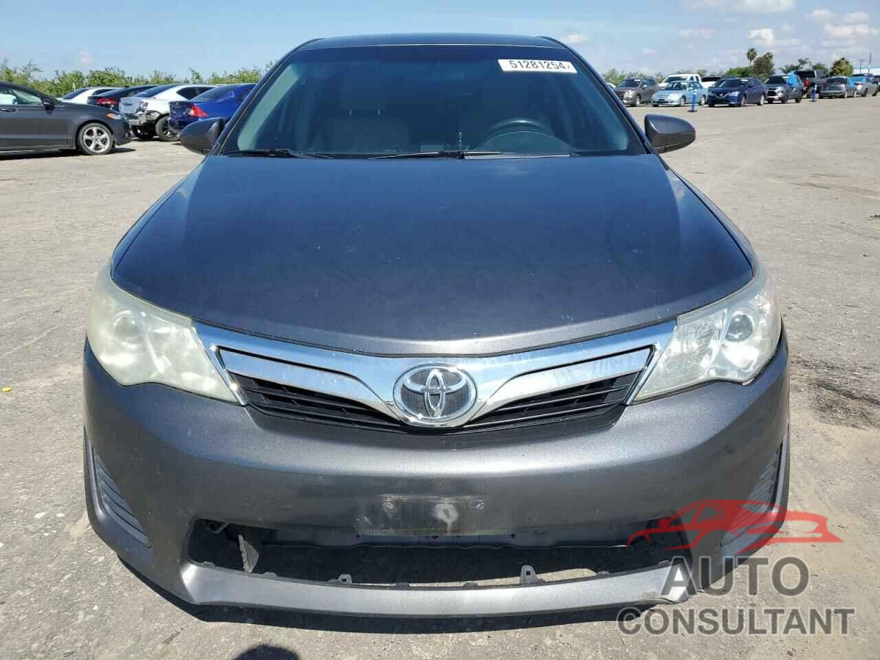 TOYOTA CAMRY 2013 - 4T1BF1FK4DU226624