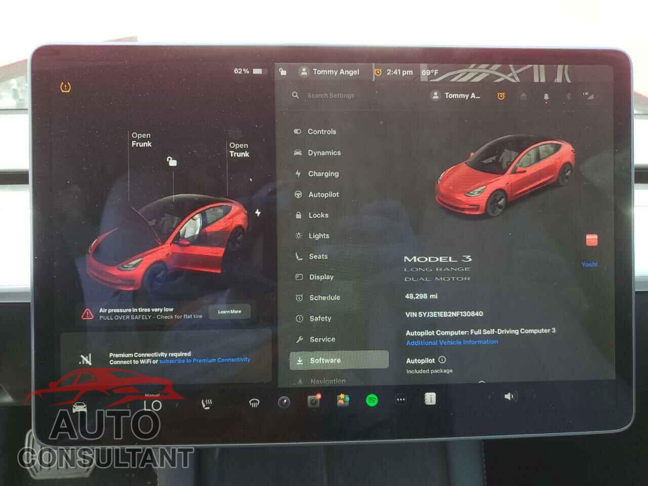 TESLA MODEL 3 2022 - 5YJ3E1EB2NF130840