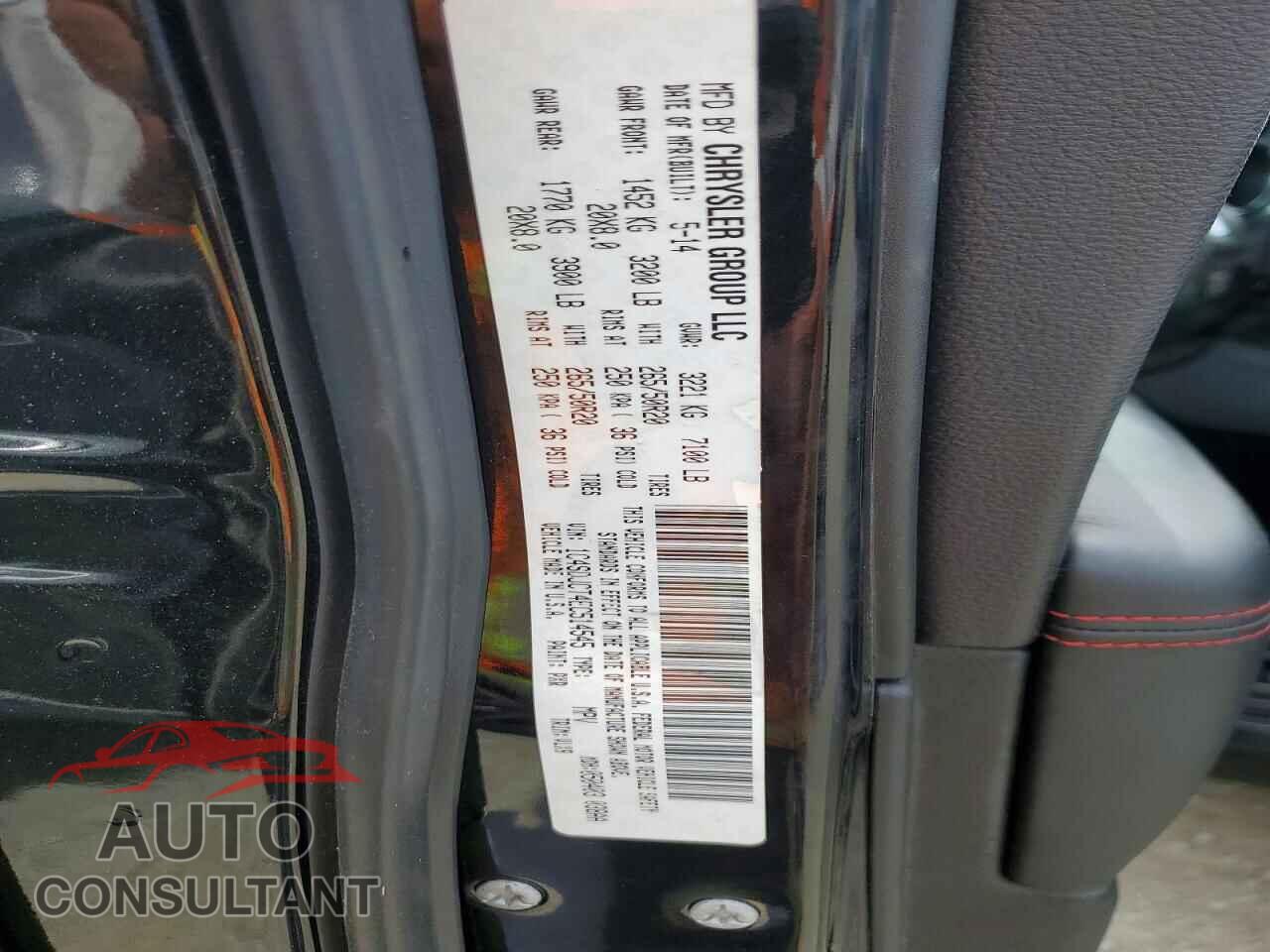 DODGE DURANGO 2014 - 1C4SDJCT4EC514545