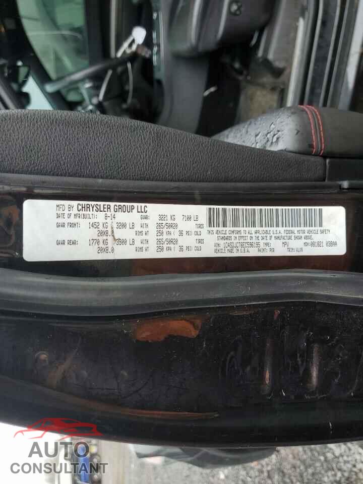 DODGE DURANGO 2014 - 1C4SDJCT6EC596195