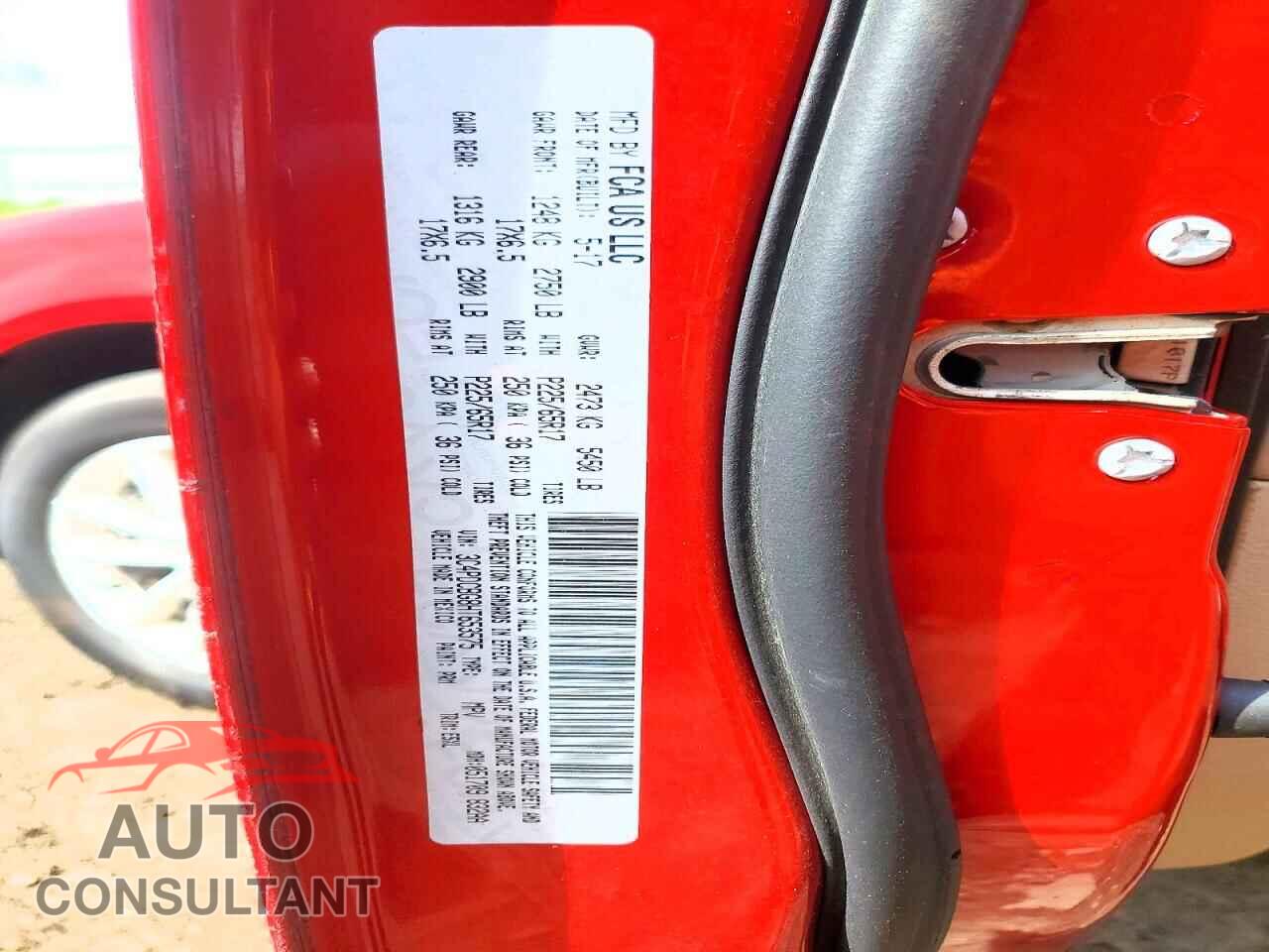 DODGE JOURNEY 2017 - 3C4PDCBG8HT653575