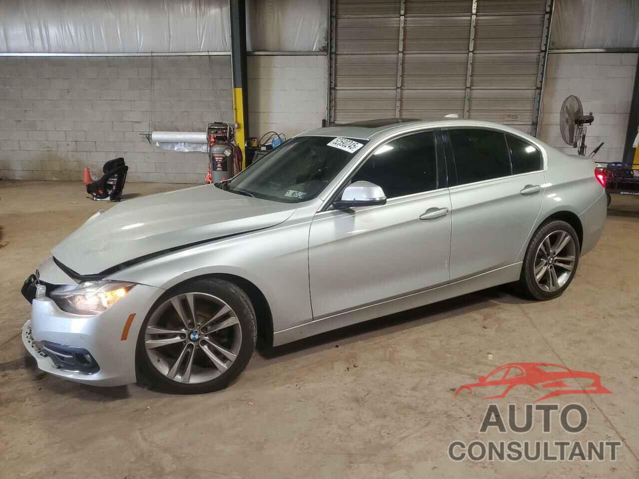 BMW 3 SERIES 2017 - WBA8D9G33HNU64469